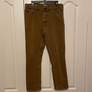 Goodfellow & Co men’s brown jeans 34W/30L